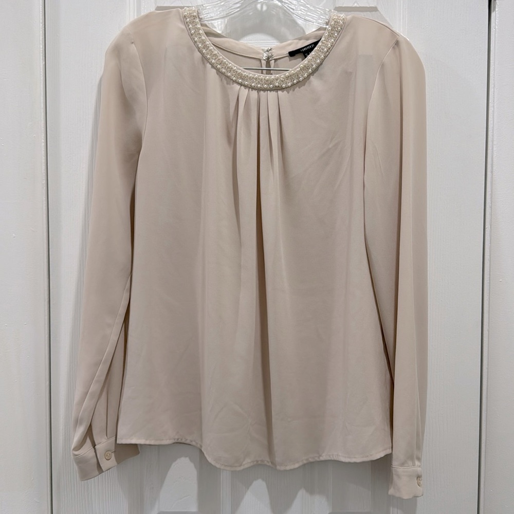 Forever 21 Cream Blouse